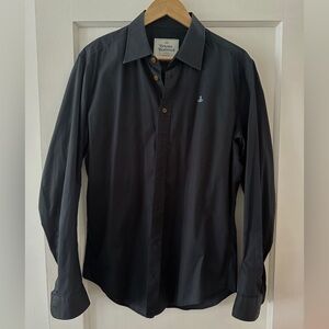 Vivienne Westwood Man London dress shirt black size 52